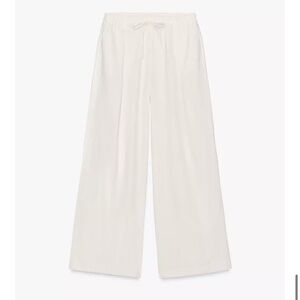 Oyster white linen pants (xs)